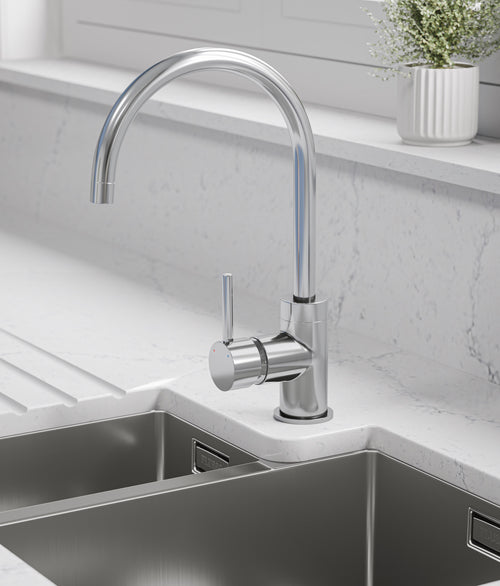 Aria CS Single lever (curved spout)