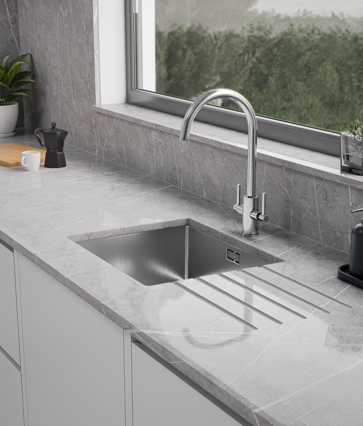 Aria CS Twin lever (curved spout)